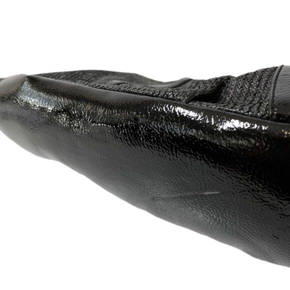 Relic Black Weave Style Black Satchel Purse - Picture 4 of 4